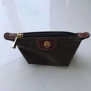 Longchamp mini purse, dark green